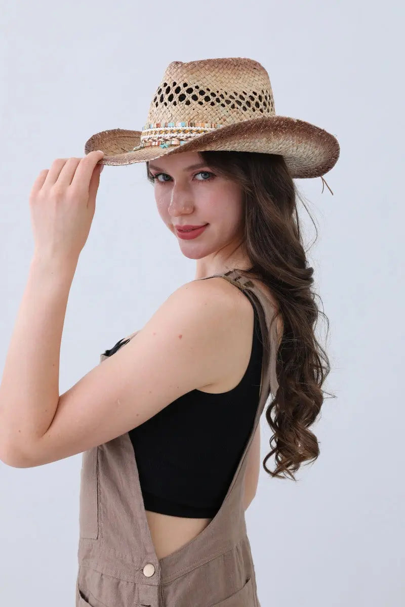 Braided Rope Cowboy Hat