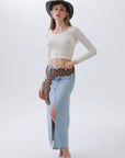 Turquoise Disc Western Belt