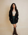 Dreamy Days Cable Knit Open Cardigan