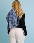 Soft Chenille Tassel Scarf
