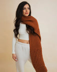 Waffle Weave Oversized Scarf