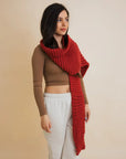 Waffle Weave Oversized Scarf