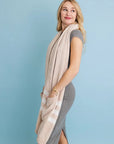 Soft Chenille Pocket Scarf