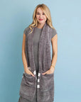 Soft Chenille Pocket Scarf