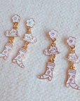 Yee-haw Boot Dangle Earrings