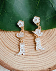 Yee-haw Boot Dangle Earrings