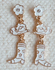 Yee-haw Boot Dangle Earrings