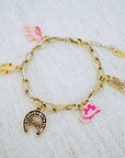 Yeehaw Rodeo Charm Bracelet – Western Icons
