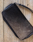 Hair on Cowhide Continental Wallet No. 165