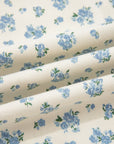 Floral Grommet Knot Waist Barrel Leg Jeans