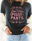 Little Miss Pissy Pants Ornamental Graphic Tee