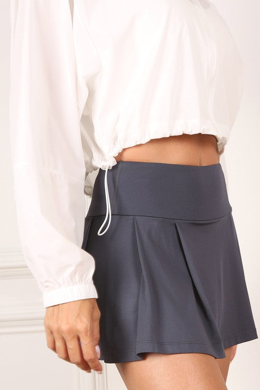 Lilou Light Fabric Tennis Skirt - Online Only