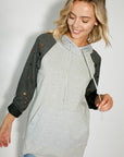 e Luna Distressed Sweatshirt