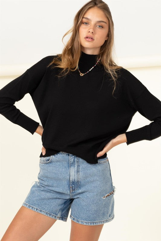 HYFVE Warm Personality High-Neckline Sweater