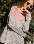 e Luna PLUS Striped Solid Mixed Sweatshirts