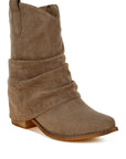 Bronco Slouchy Calf Boots