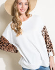 e Luna PLUS Animal Mix Volume Sleeve Top