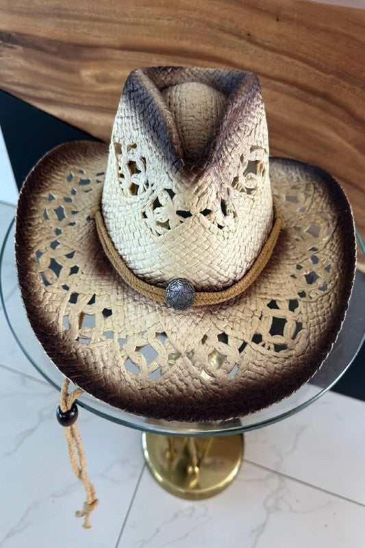 Cowboy Hat with Longhorn Band - Online Only
