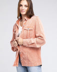 BiBi Corduroy Buttoned Down Jacket