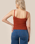 Lilou Crochet Knit Tank