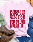 Cupid Aim For RIP Graphic Tee PLUS