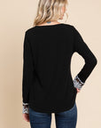 Super Lacy Full Size Lace Detail Round Neck T-Shirt