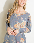 e Luna Floral Loose Fit Boxy Top - My Pampered Life Seattle