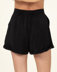 HYFVE Pleated Cuff Hem Shorts