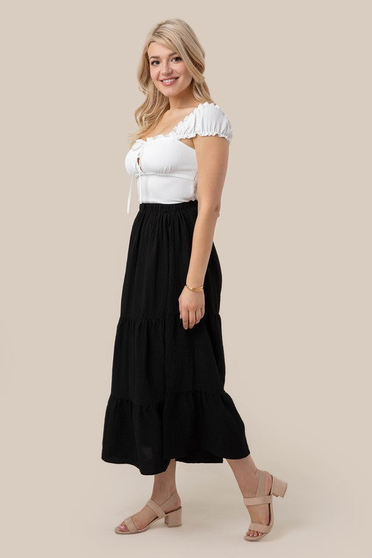 Lilou Tiered Maxi Skirt