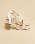 TREATY-S Buckle Sandal Heel