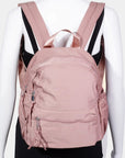 Fame Nylon Multi Pocket Backpack Bag