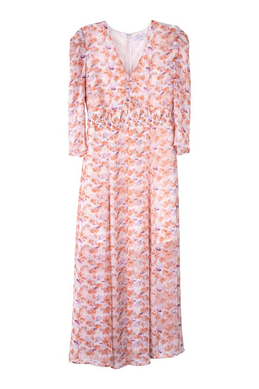 Lilou V-Neck Maxi Dress