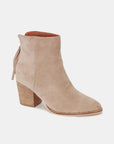 Beast Fashion Suede Point Toe Ankle Booties