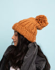 Soft Chunky Cable Knit Beanie