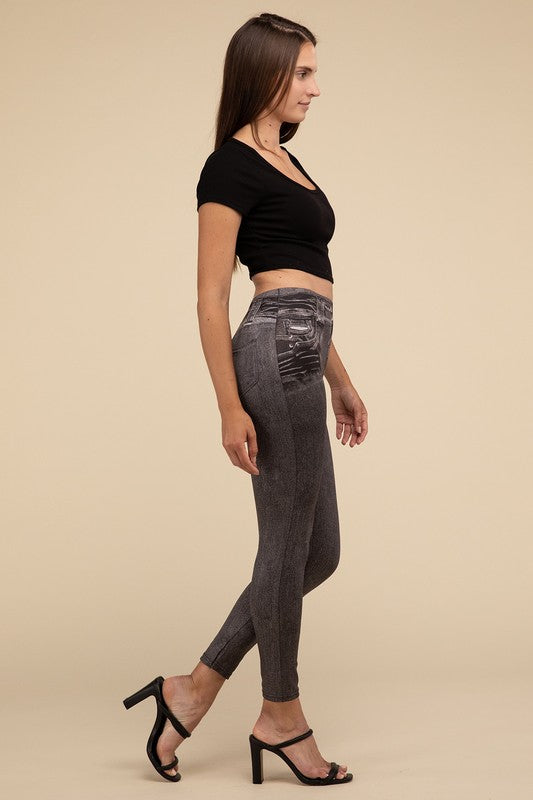 Lilou Denim Leggings