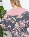 e Luna PLUS Floral Mixed Top