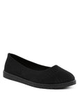 Lubna Knitted Flat Ballet Flats