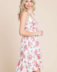 Culture Code Full Size Floral Frill Cami Dress