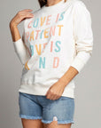 Love Is Patient Love Is Kind Sweatshirt - My Pampered Life Seattle