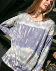 e Luna PLUS Bamboo Tie Dye Sweatshirt