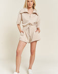 Jade by Jane Terry Zip Front Romper