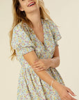 Lilou Floral V-Neck Dress