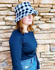 Super Cozy Checkered Bucket Hat