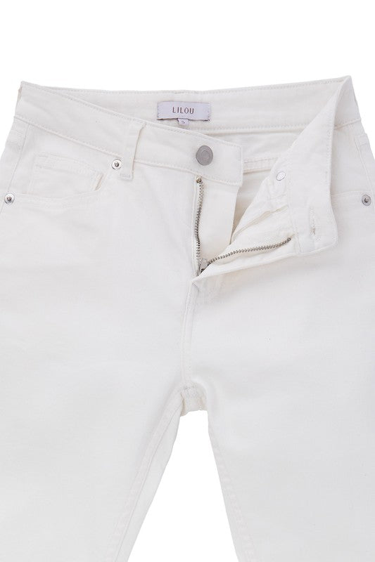 Lilou White Skinny Jeans