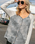 e Luna PLUS Tie Dye Mixed Top