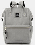 Himawari Waterproof Canvas Backpack Bag with Side Pockets