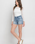 Vervet by Flying Monkey High Rise Denim Shorts