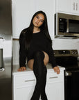 Lace-Trimmed Over-the-Knee Socks