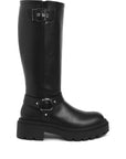 Taimen Harnes Detail Long Boots