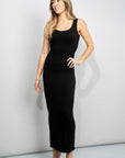 Zenana Scoop Neck Sleeveless Maxi Dress